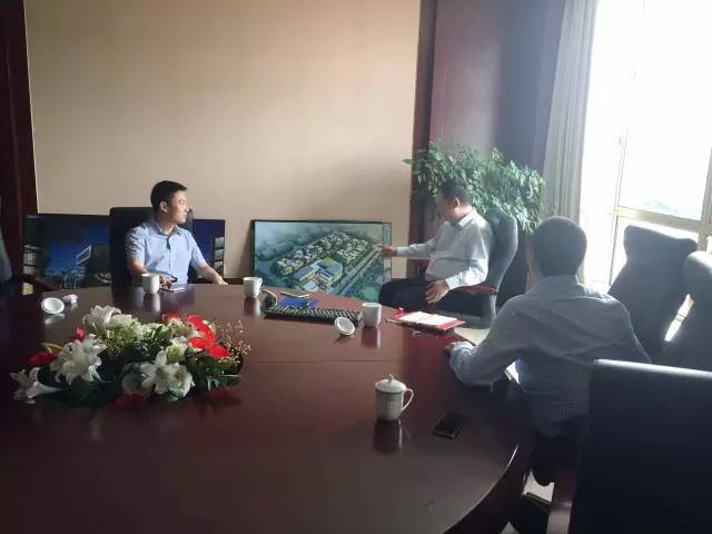 东方龙商务陪同细胞生物科技投资选址项目方实地考察上海奉贤园区投资环境