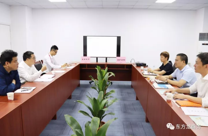 东方龙商务在深圳分公司举行光电投资选址项目的政府对接会